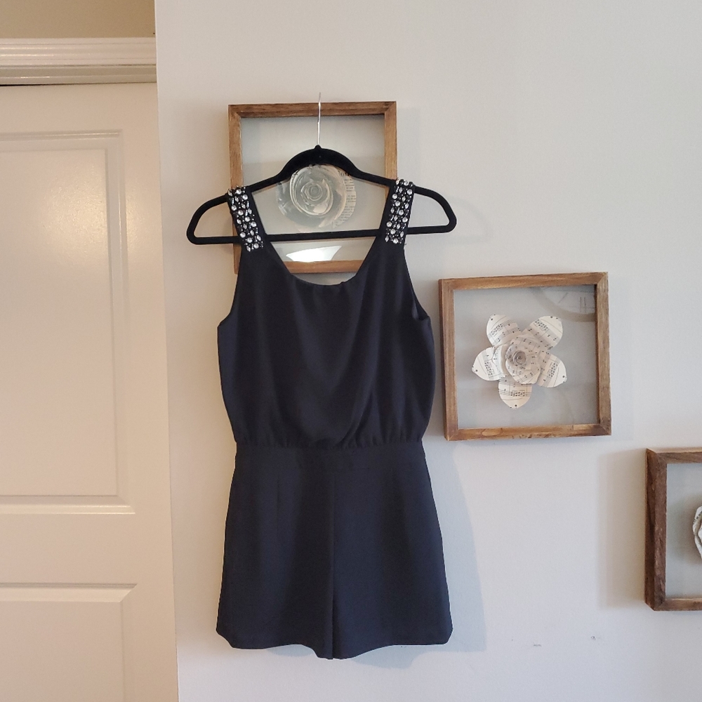 Zara black romper
